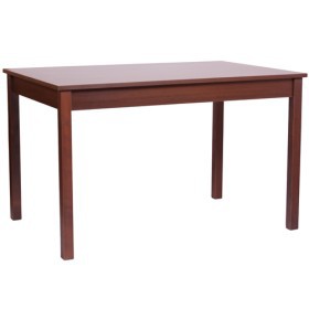 Tavolo da pranzo in legno massello KIAN 128 (120x80cm)