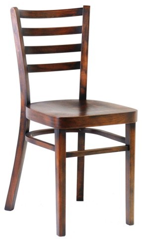 sedia, legno, chiaro, bar, ristorante