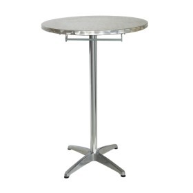 Tavolo Alto Pieghevole Da Bar Mirano In Alluminio Ed Inox