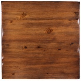 Piano tavolo in legno massello vintage  - spessore 40 mm