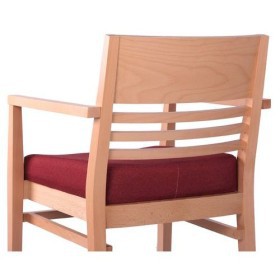 Sedia di legno LAURIN P AL impilabile