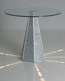 Base​ tavolo con colonna luminosa TORIS Z