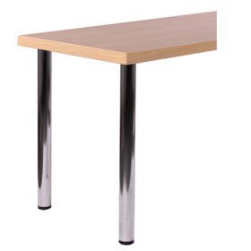 Tavolo pieghevole MEC 43 fusto cromato