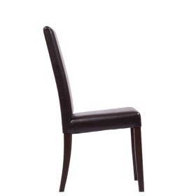 Sedia vintage imbottita RELA marrone