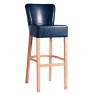 Sgabello alto bar TANJA completamente imbottito