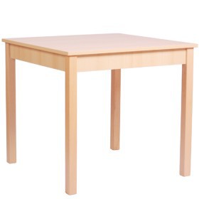 Tavolo da pranzo in legno massello KIAN 88 (80x80cm)