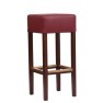 Sgabello alto in legno imbottito FABIO XL 