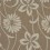 Stoffa con fiori beige