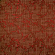 Stoffa con germogli SFP3002 rosso-vino