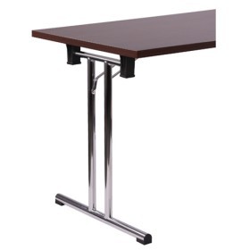 Tavolo pieghevole con gambe cromate  FT 168-25 (160x80cm)