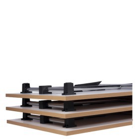 Tavolo pieghevole multiuso FT 168-25 (160x80cm)