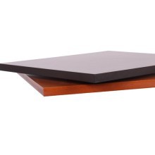 Piano per tavolo in legno impiallacciato - spessore 3 cm