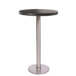 Piano tavolo in MDF spessore 44 mm, ø 70 cm wenge