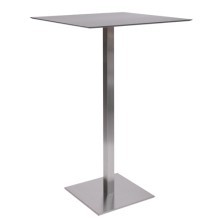 Tavolo alto per bar MANILA Inox (h 110cm)