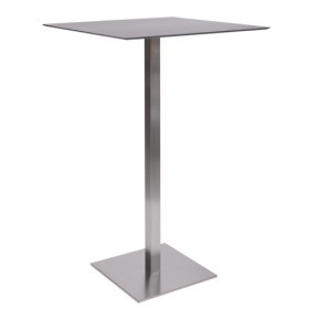 Tavolo alto per bar MANILA Inox (h 110cm)