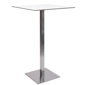 Tavolo alto per bar MANILA Inox (h 110cm)