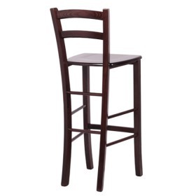 Sgabello alto in legno massello RICARDO