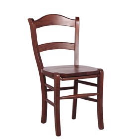 Sedia rustica in legno per gastronomia MARO