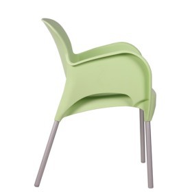 Sedia TIES gambe Alluminio