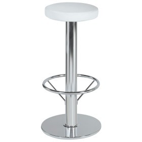 Sgabello alto in acciaio cromato ARICA CR