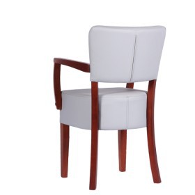 Sedia imbottita con braccioli TILO AE