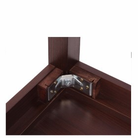 Tavolino da salotto in legno massello  DUNAS 66 (60x60cm) 