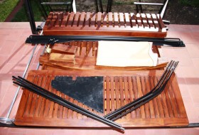 SWINGEAT TEAK - Outdoor-Sitzgruppe mit Schaukel-Wiege-Funktion