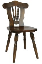 Sedia rustica in abete massello TIROL