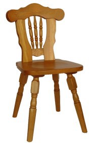 Sedia rustica in abete massello TIROL