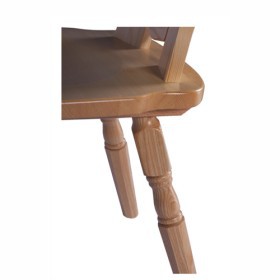 Sedia rustica in abete massello TIROL