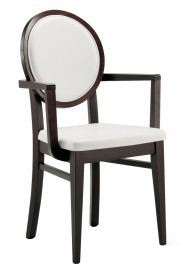 Sedia medaglione con braccioli ALESSIA AL