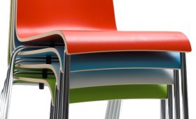 Sedia impilabile ROMAN HPL