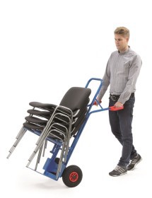 Carrello per trasporto sedie V10