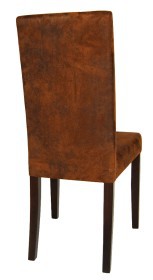 Sedia vintage imbottita RELA tabacco