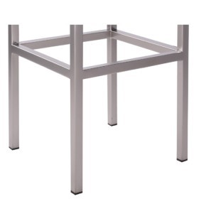 Sgabello alto in metallo NELA