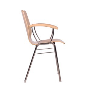 Sedia conferenza con braccioli COMBISIT D20