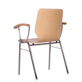 Sedia conferenza con braccioli COMBISIT D20