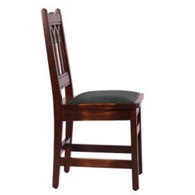 Sedia in stile gotico  GOTHIC in massello e imbottitura anticata