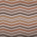 Stoffa a zig-zag beige-marrone