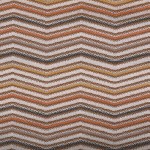 Stoffa a zig-zag beige-marrone