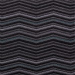 Stoffa a zig-zag grigioscuro-turchese