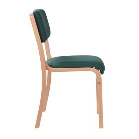 Sedia di legno SOPHIE impilabile