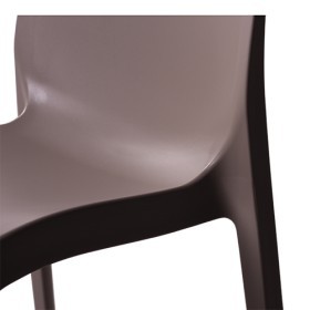 Sedia impilabile in plastica ISA 