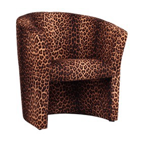 Poltroncina CARLO - stoffe "animalier"