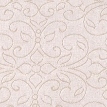 Stoffa con design a foglie VAL10 beige