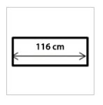 116 cm | 219,00 EUR