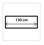 130 cm | 137,00 EUR