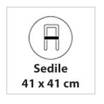 Sedile 41 x 41 cm