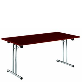 Tavolo pieghevole con gambe cromate  FT 168-25 (160x80cm)