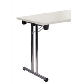 Tavolo pieghevole con gambe cromate  FT 168-25 (160x80cm)